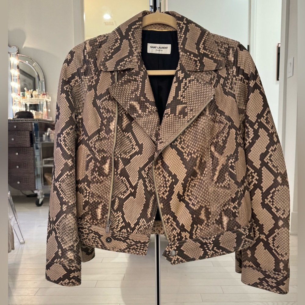 Saint Laurent Python Bomber - image 4